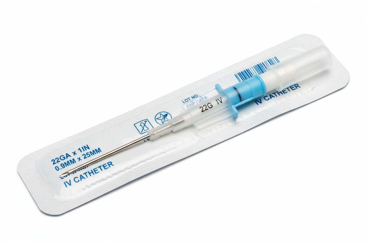 CATÉTER INTRAVENOSO NUMERO 22