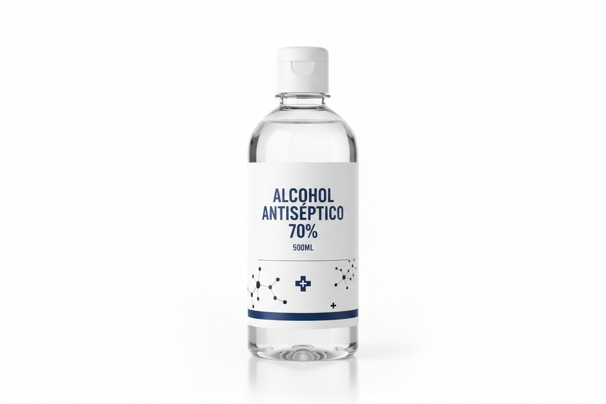 ALCOHOL ANTISÉPTICO AL 70% 500ML