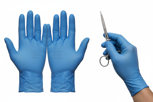 GUANTES DE NITRILO TALLA M