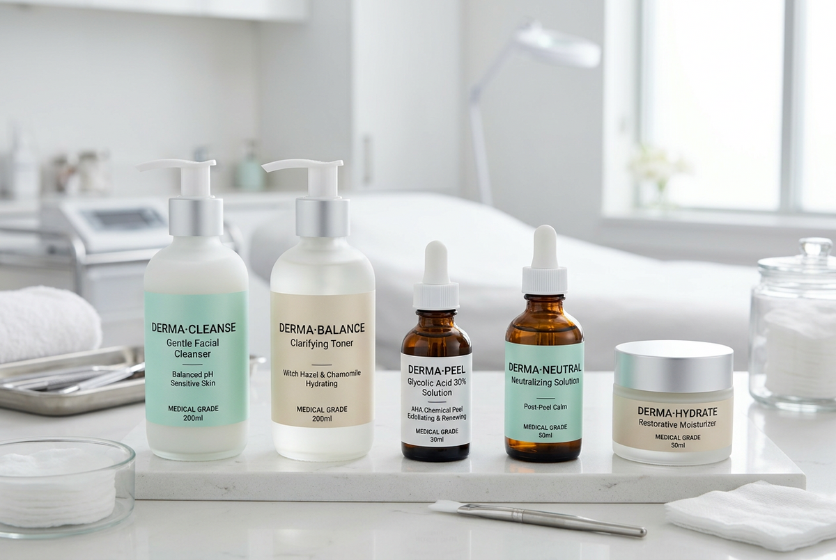 Higiene Facial + tratamiento peeling químico específico