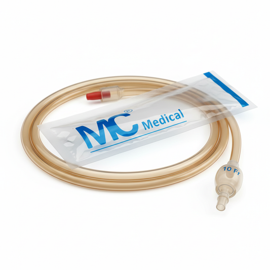 Sonda Foley 2 Vias - Latex No. 10 Fr. Pediatrica - Recubierta de Silicon - Mc Medical